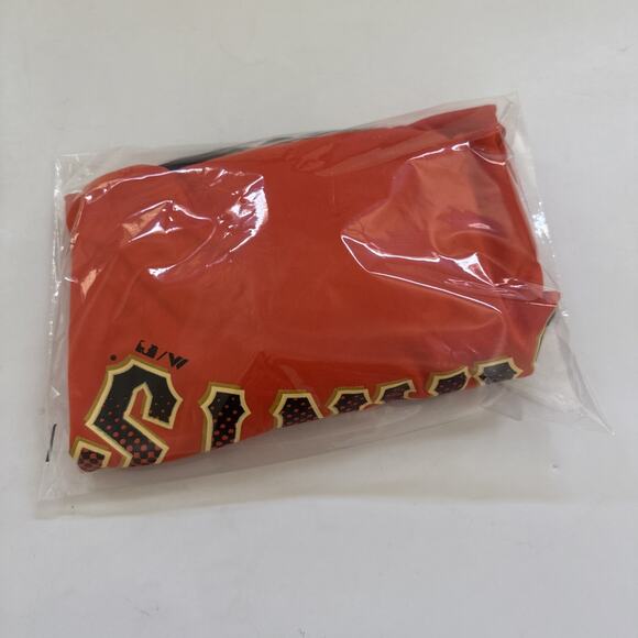 Majestic Mens Size 2XL Shirt San Francisco Giants Jersey ORANGE MLB Cool Base - Picture 9 of 9